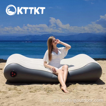 Cama de sofá inflable automático de 7 kg para acampar